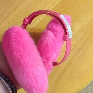 Pink Fluffy Ear Muffs